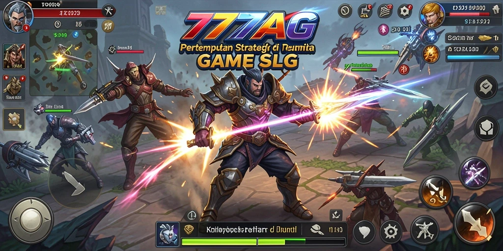 Tampilan gameplay mendebarkan dalam <strong>777AG</strong>, menunjukkan aksi taktis di medan perang.