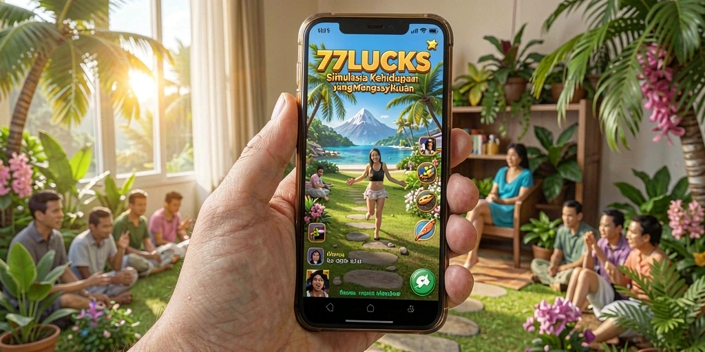 Screenshot gameplay <strong>77LUCKS</strong> yang menggambarkan aktivitas menarik dalam simulasi.