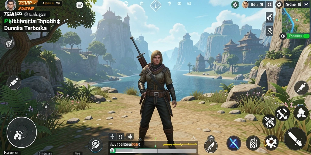 Tangkapan layar gameplay 7SVIP menunjukkan aksi petualangan Open World yang seru.
