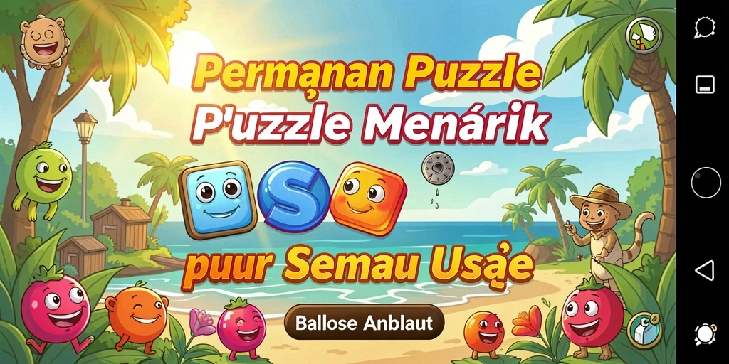 Tampilan gameplay Puzzle yang menarik dari 99SL.