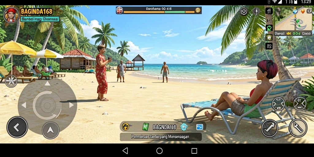 Tampilan gameplay BAGINDA168 yang menyenangkan dan interaktif.