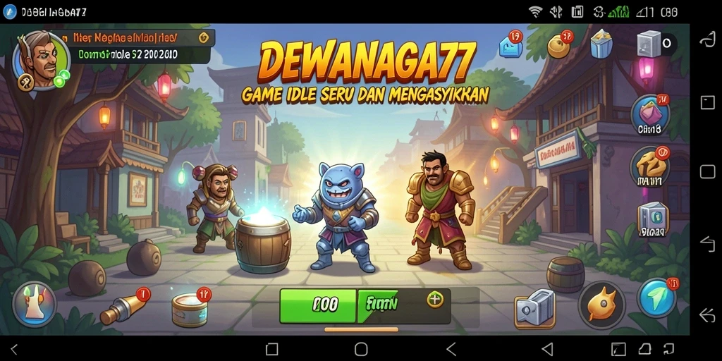 Tampilan gameplay DEWANAGA77 yang menarik dan menantang.