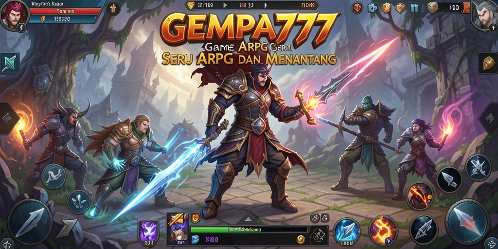 Tampilan gameplay seru dan menantang dari GEMPA777.