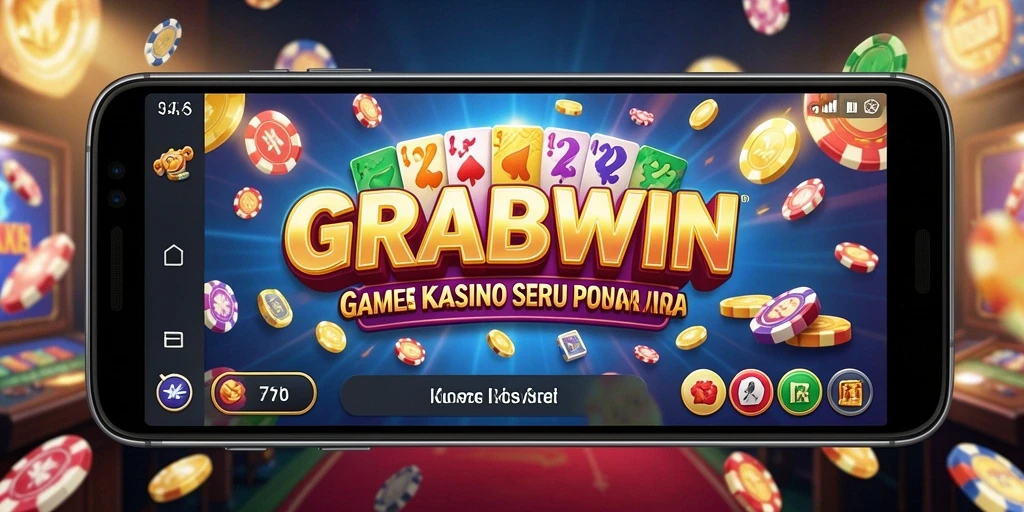 Tampilan gameplay seru dan interaktif GRABWIN di kasino.