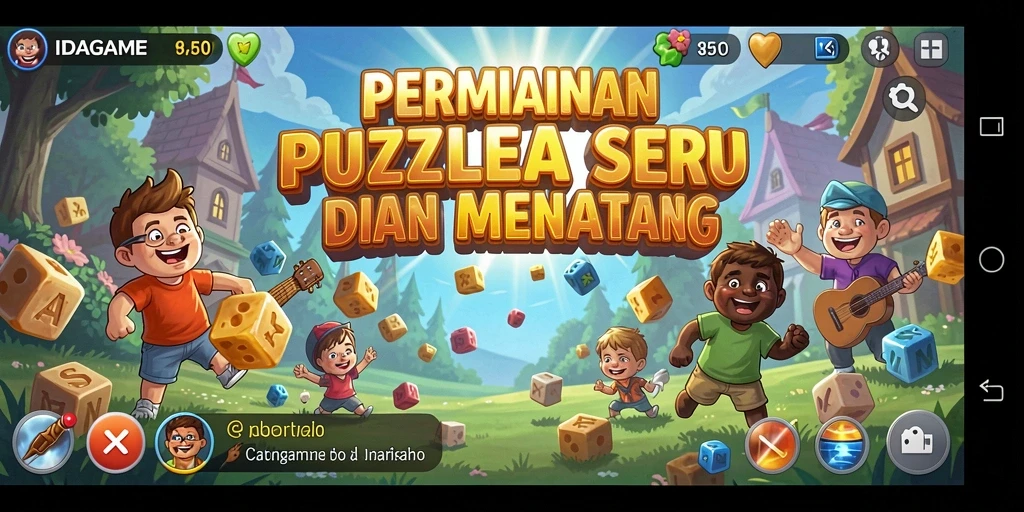 Screenshot gameplay IDAGAME yang penuh tantangan dan keseruan.