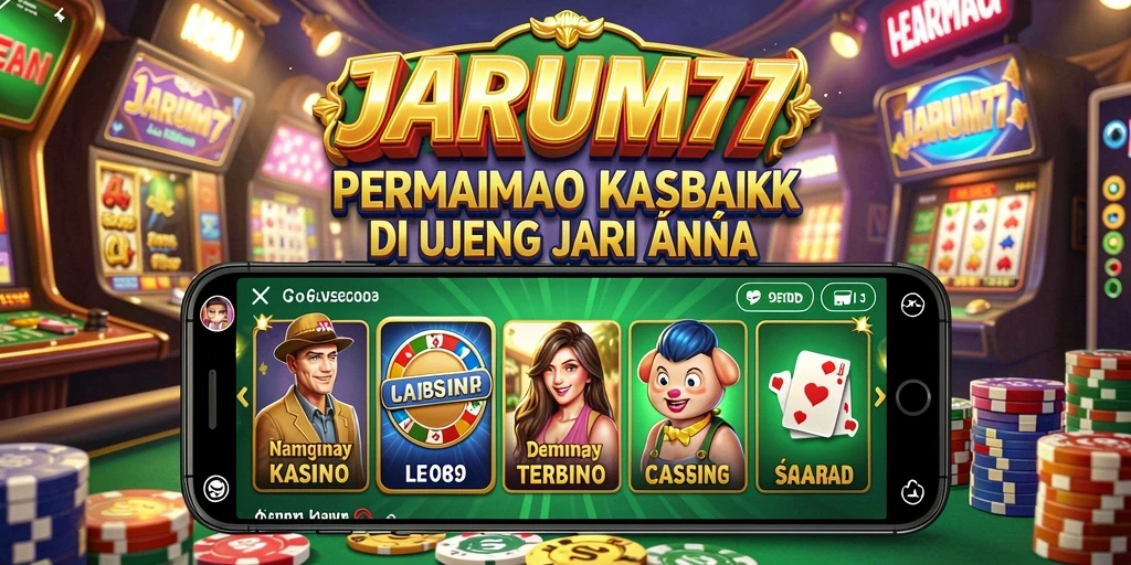 Screenshot utama JARUM77 yang menampilkan gameplay Kasino yang mengasyikkan.