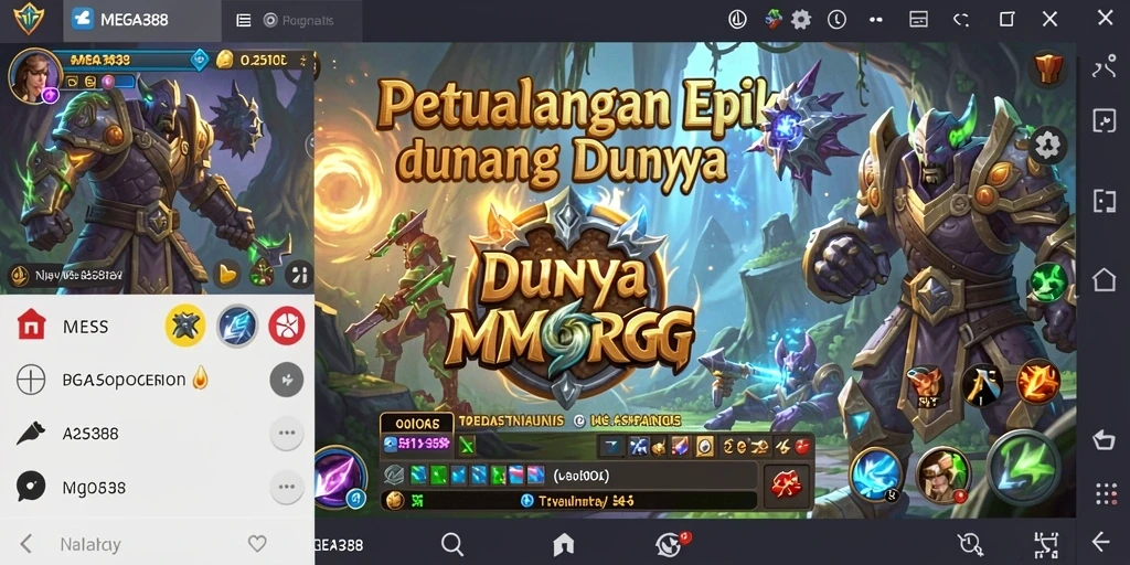 Tampilan gameplay seru dan interaksi pemain di MEGA388.