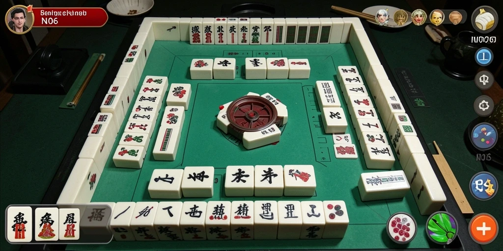 Screenshot utama N06 menampilkan gameplay Mahjong yang menarik dan menantang.