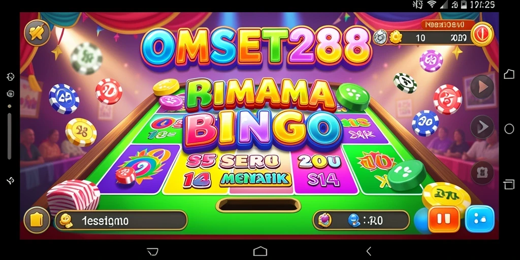 Tampilan menarik gameplay Bingo di OMSET288.