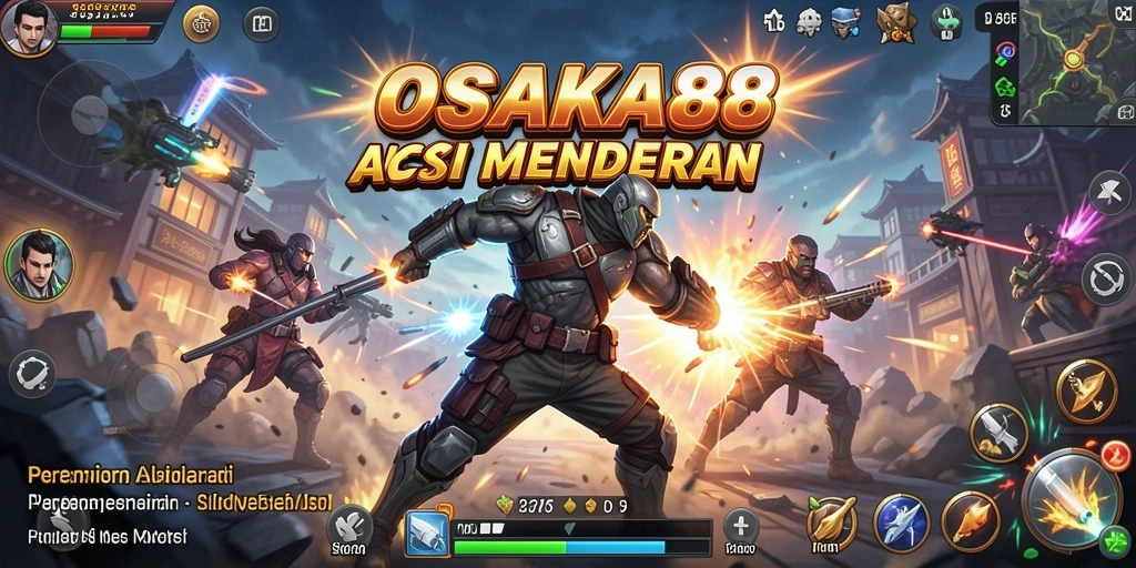 Gameplay seru OSAKA88 dengan aksi yang mendebarkan.