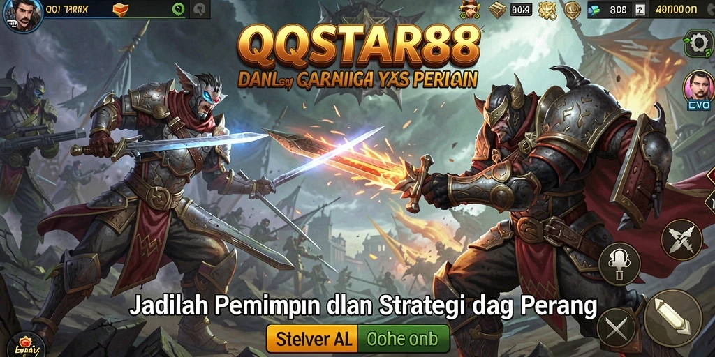 Screenshot dari pengalaman gameplay epik di QQSTAR88.
