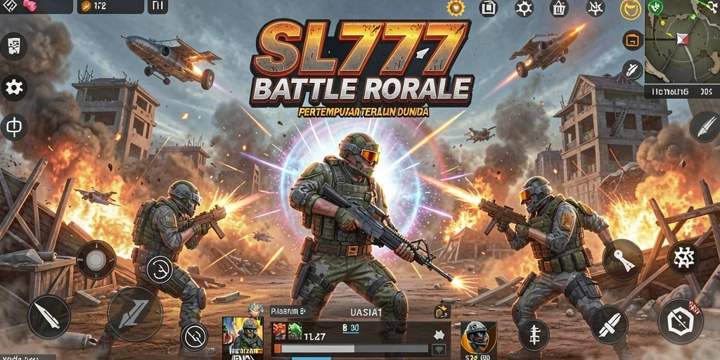 Tampilan gameplay seru dan mendebarkan dalam SL777.