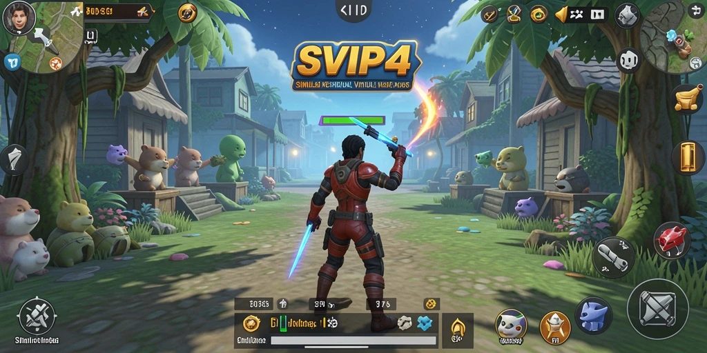 Gameplay menarik dalam simulasi kehidupan virtual.