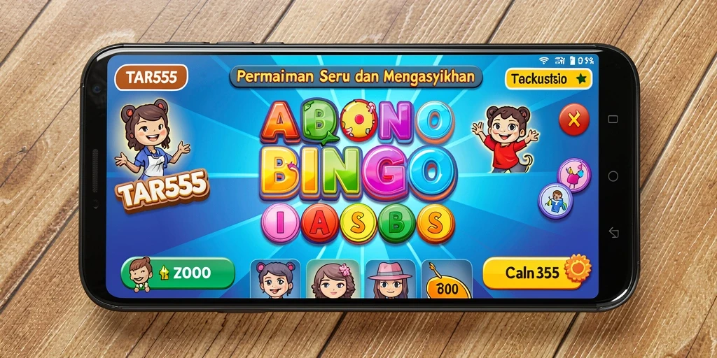 Tampilan gameplay menarik dari TAR555 yang menampilkan Bingo.