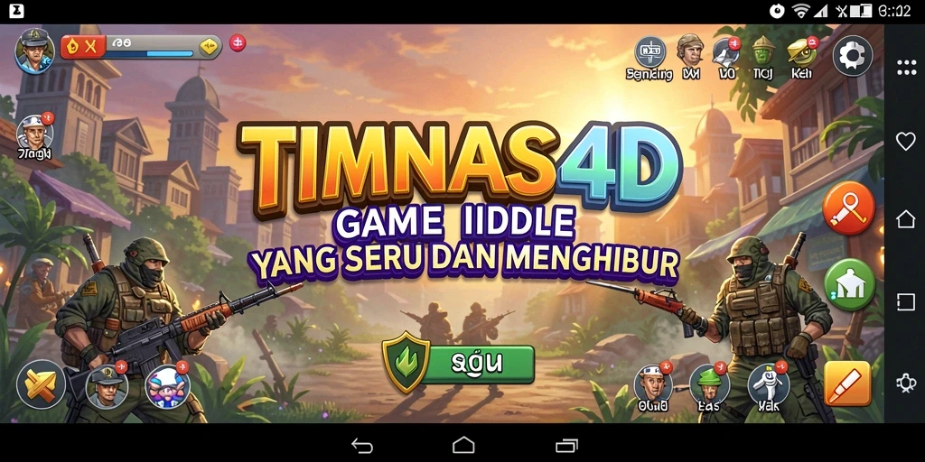 Tampilan gameplay TIMNAS4D yang seru dan interaktif.