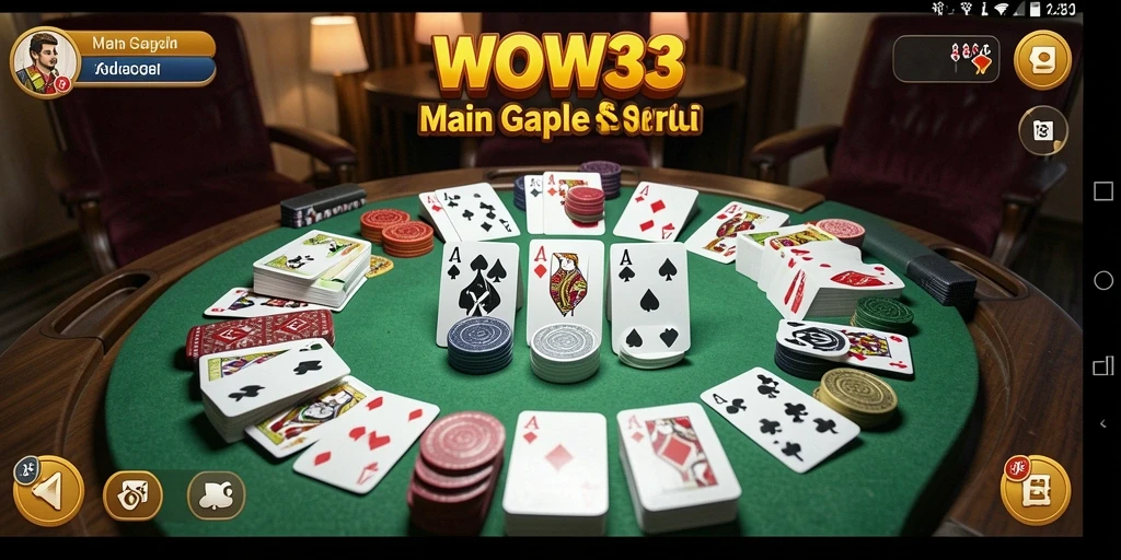 Tampilan gameplay Gaple yang menarik dan penuh aksi.